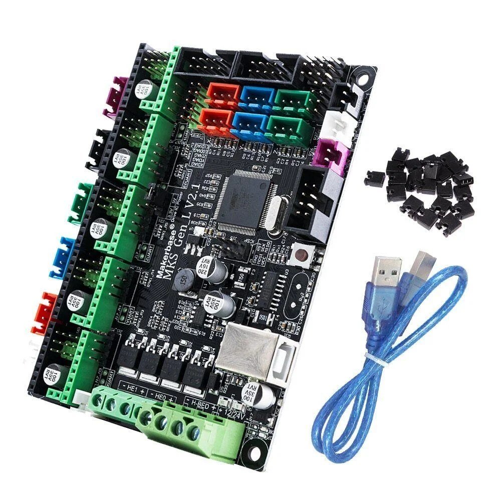 MKS-gen-l-V2.1-mega2560-r3-ramps-3d-printer-controller-board.jpg MKS Gen L V2.1 RepRap Ramps1.4 3D Printer Control Board - Image 2