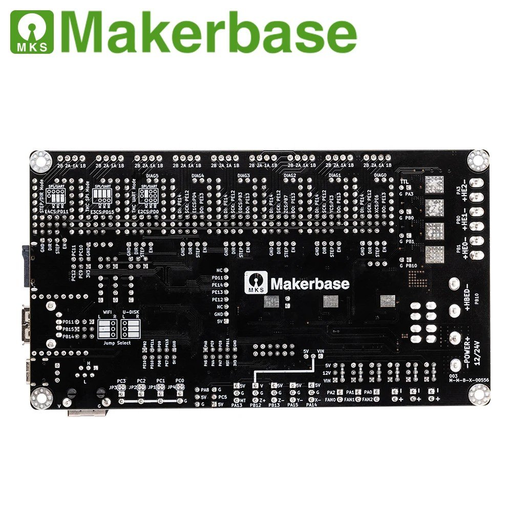 Makerbase-MKS-Monster8-32Bit-controller-for-3D-printer-with-TMC2209-in-Voron-in-pakistan.jpg Makerbase MKS Mainboad Monster8 V2 32Bit Control Board 8 Axis for V2.4 Voron VS Spider Octopus 3D Printer - Image 5
