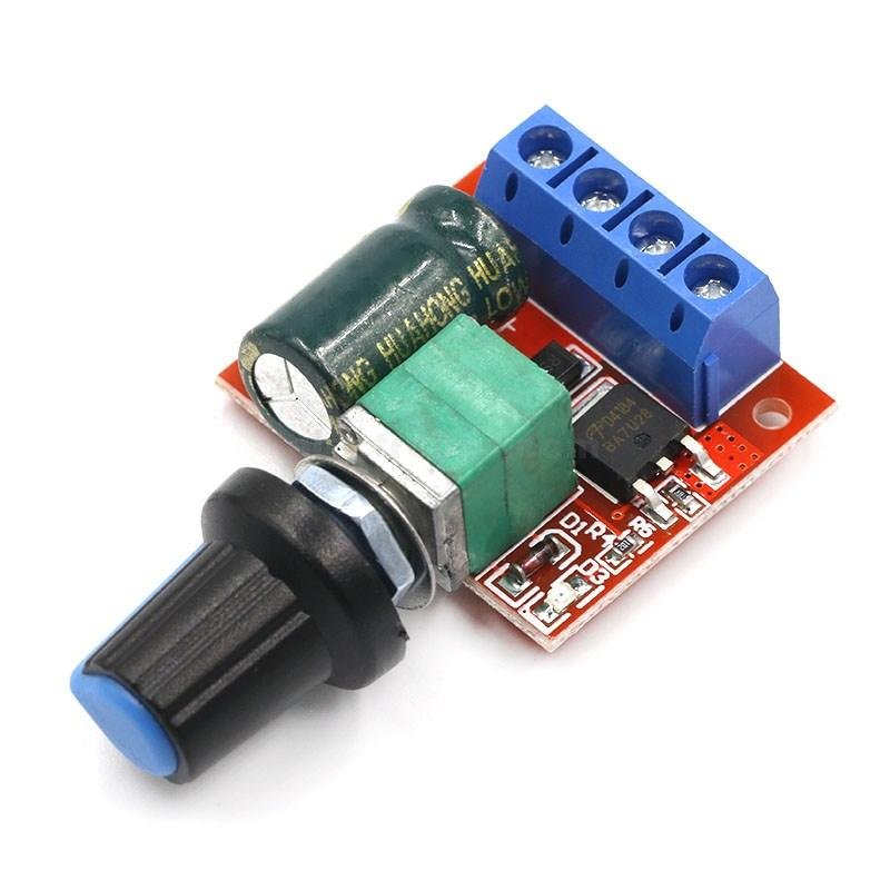 Mini-DC-DC-4-5V-35V-5A-90W-PWM-DC-Motor-Speed-Controller-Module-Speed-Regulator-2.jpg DC 5V-35V 5A 20khz LED PWM DC Motor Controller Speed Regulation Dimmer - Image 3