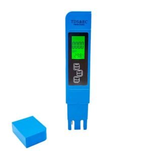 Digital Water Quality Tester TDS EC Meter Range 0-9990 Multifunctional Water Purity Temperature Meter TEMP PPM Tester