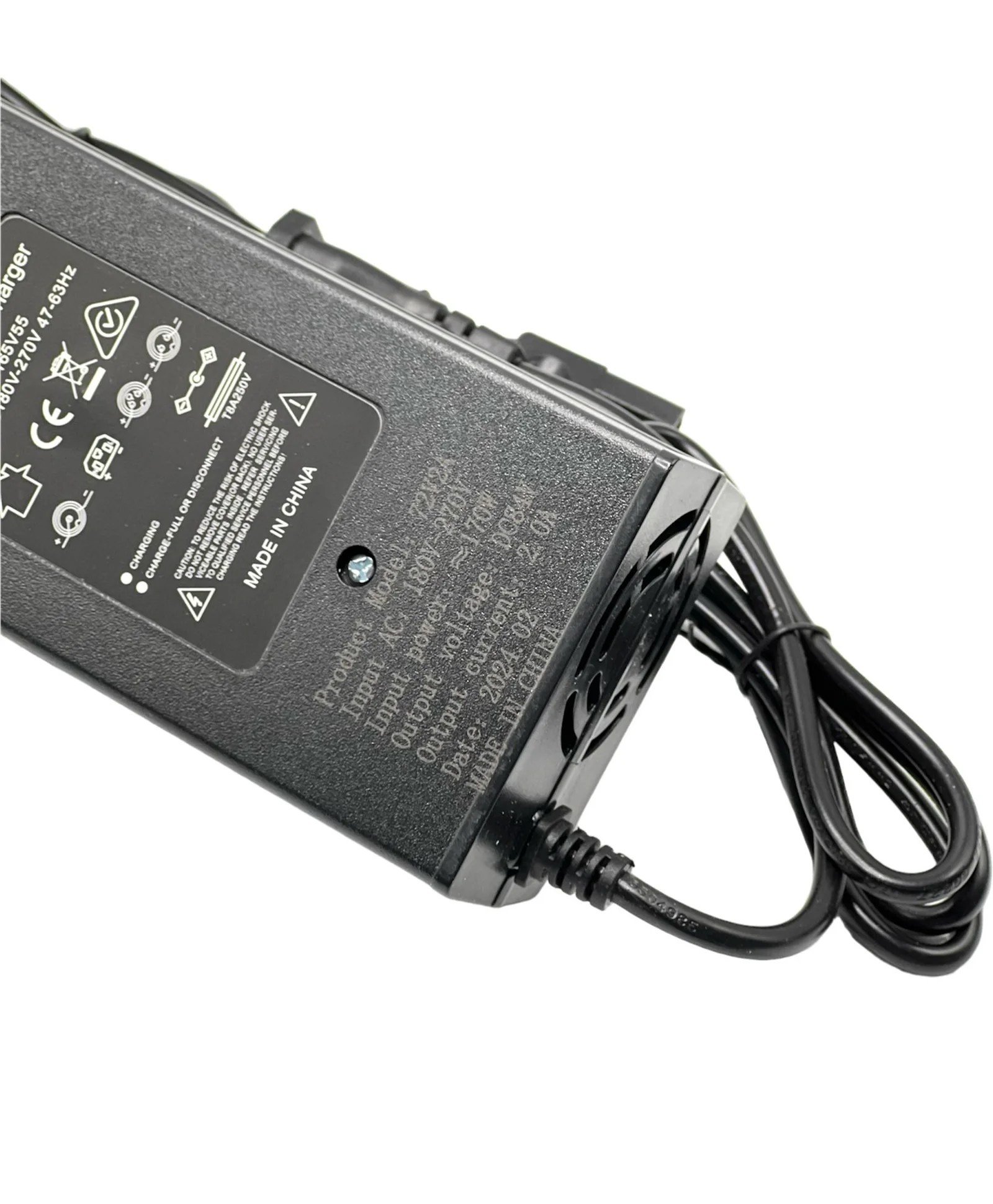 Photoroom_20240425_151740.jpeg 72V-84V 2A E-bike Electric bicycle Charger Li-ion Battery Charger Adapter - Image 3
