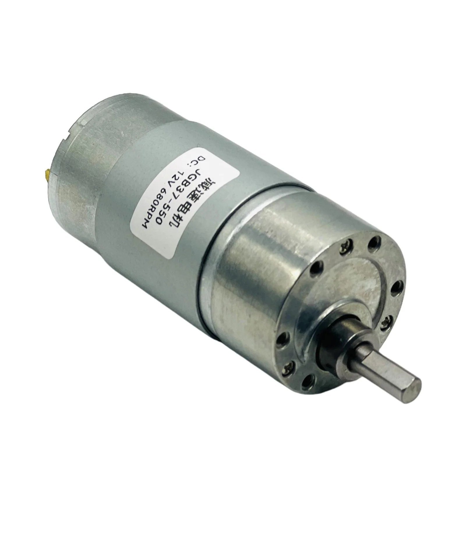 Photoroom_20240530_200002.jpeg JGB37-550 DC 12V 680RPM High Torque Metal Gear DC Motor - Image 2