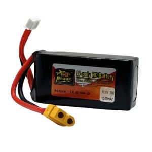 1500mAh 11.1V-12.6V 3S 20C Lipo Battery for RC Drone