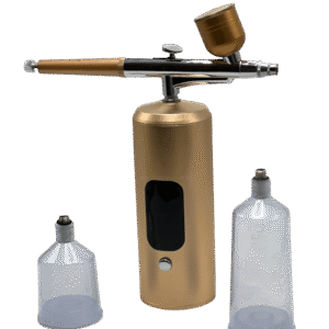 Airbrush Compressor USB Rechargeable Portable Hair Spray Gun with Digital Display