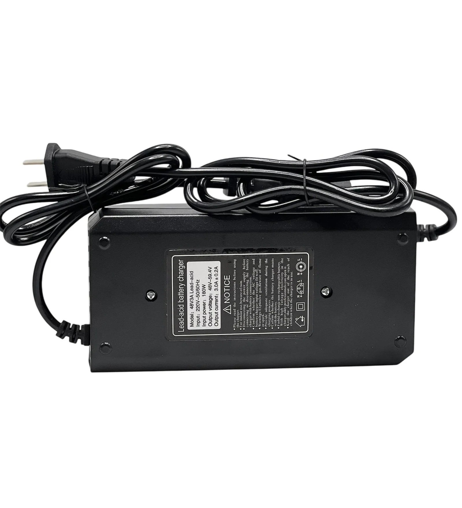 Photoroom_20250627_122132.jpg 48V-59.4V 20Ah 3A 180W Ebike Electric Scooty charger Deep Cycle Battery Charger Adapter - Image 2