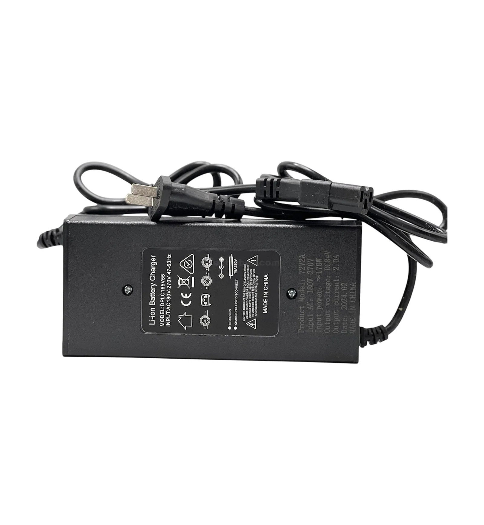 Photoroom_20250707_165721.jpg 72V-84V 2A E-bike Electric bicycle Charger Li-ion Battery Charger Adapter - Image 6
