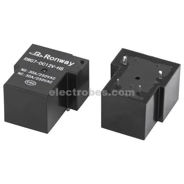 Power_relay_RWG7_T90.jpg T-Type RWG7 12V Relay 220v 30 Amp