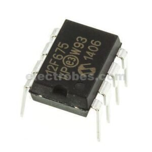 PIC12F675 – I/P 8-PIN PIC MCU Microcontroller