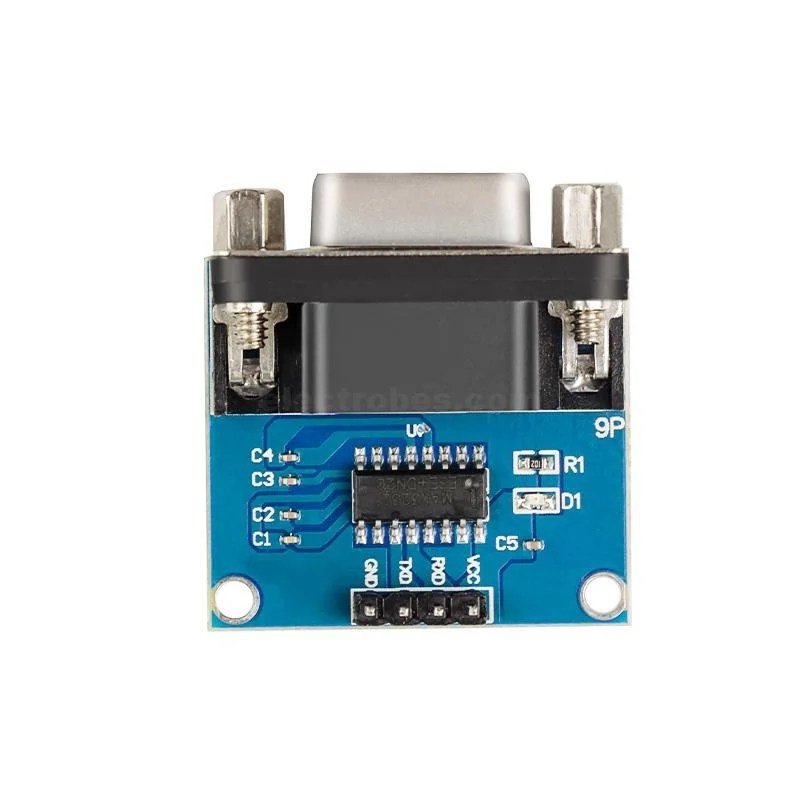 RS232_to_ttl_converter_module_max-3232-at-best-price-in-pakistan.jpg MAX3232 RS232 to TTL Converter Module DB9 Connector 5V Serial Module - Image 3
