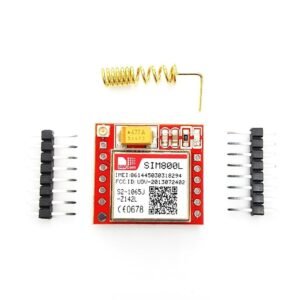 Sim800L GSM / GPRS Module with Micro Sim Card with Helical Antenna (PTA Non-approved)