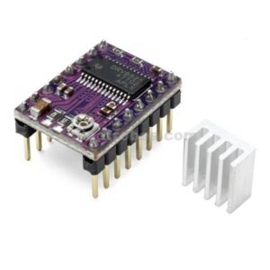 DRV8825 Stepper Motor Driver Soldered Pins with Heat Sink