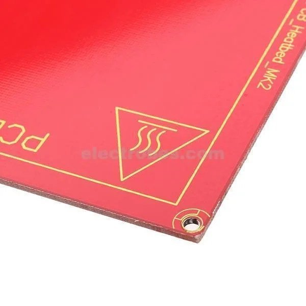 SKU146962c_9b69ed42-524e-48f3-bb31-ea6e300e2f6f.jpg MK2B 214x214mm PCB RepRap Mendel Heat Bed Hot Base Plate for 3D Printer - Image 2