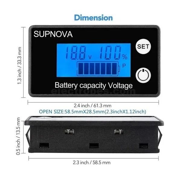 Supnova-Battery-Capacity-Voltage-Indicator-Monitor-in-islamabad.jpg Supnova Battery Capacity Voltage Indicator Monitor for E-bike - Image 2