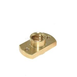 T8 lead screw nut Pitch 2mm Lead 8mm Brass T8x8mm Flange Lead Screw Nut for CNC Parts 3D Printer Accessories