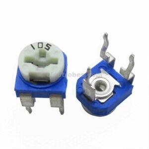 1M Ohm 105 Horizontal Type Trimpot Potentiometer / Variable Resistor