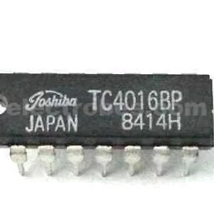 CD4016 / TC4016 Quad Bilateral Switch IC