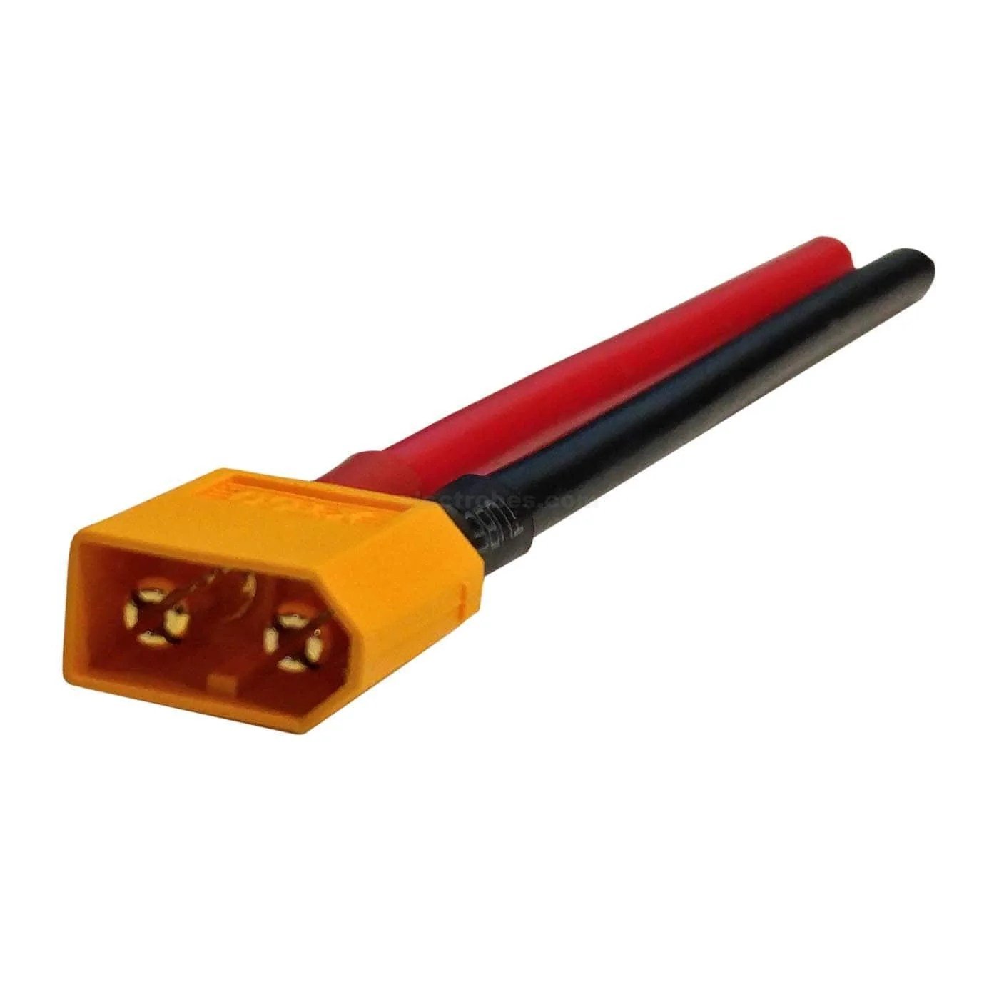 TE-226-000-A.jpg XT60 Battery Extension Male Cable Adapter 10cm Awg14 Connecting Wire - Image 2