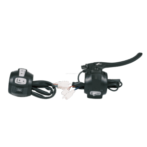 Electric Bicycle Left and Right Handle Bar for E-Bike with Switches and Brake Lever
