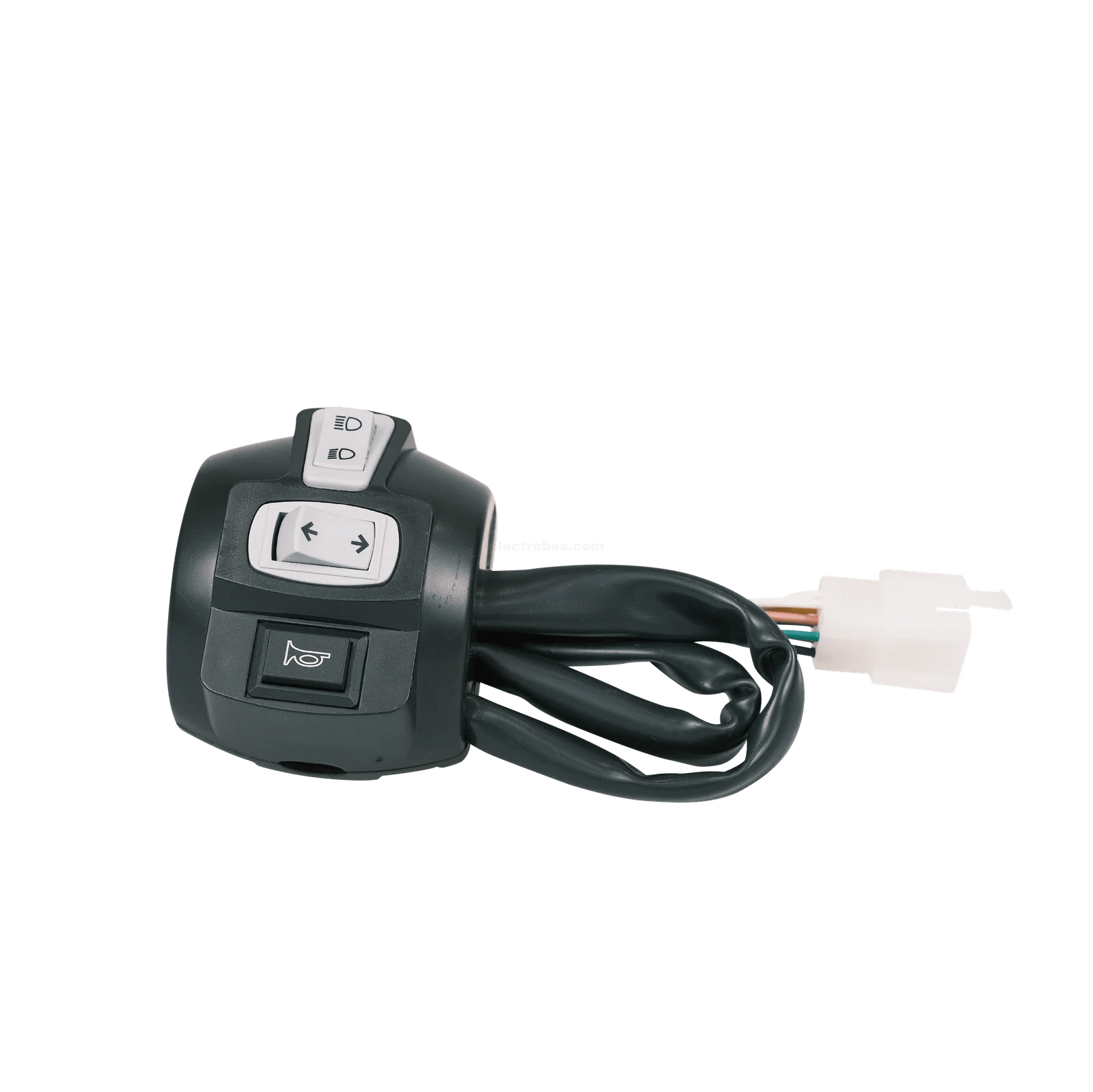 Trottle-handle-bar-with-indicator-light-dim-high-switches-and-brake-lever-for-electric-bike-e-bike-in-pakistan-3.png Electric Bicycle Left and Right Handle Bar for E-Bike with Switches and Brake Lever - Image 3
