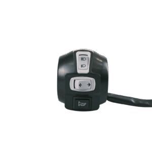 Electric Bike Handle Bar with Headlight High/Low, Indicator Light, Horn Button Switches with Wire for E-Bike