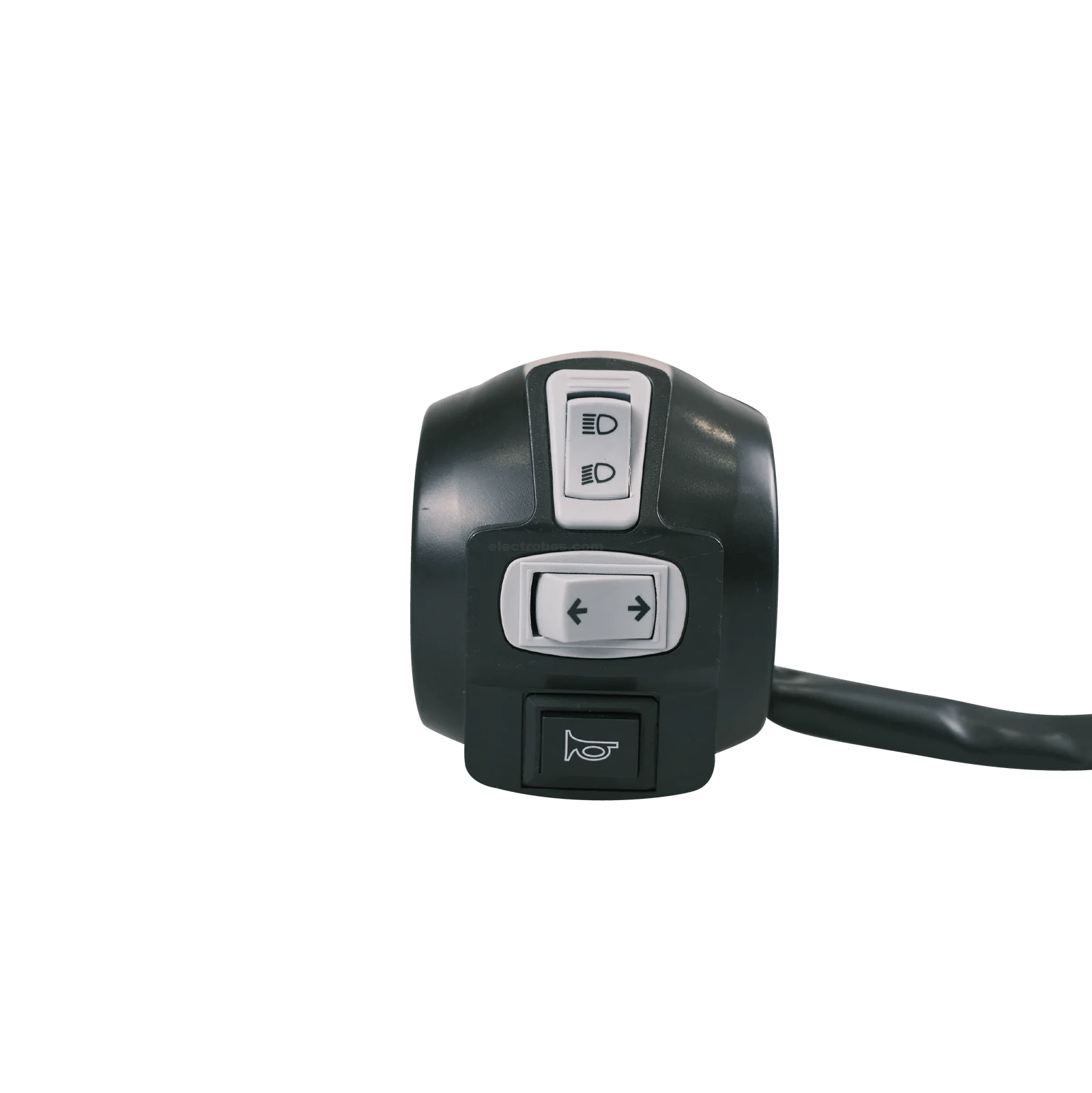 Trottle-handle-bar-with-indicator-light-dim-switches-and-complete-wiring-for-electric-bike-e-bike-in-pakistan-6.png Electric Bike Handle Bar with Headlight High/Low, Indicator Light, Horn Button Switches with Wire for E-Bike