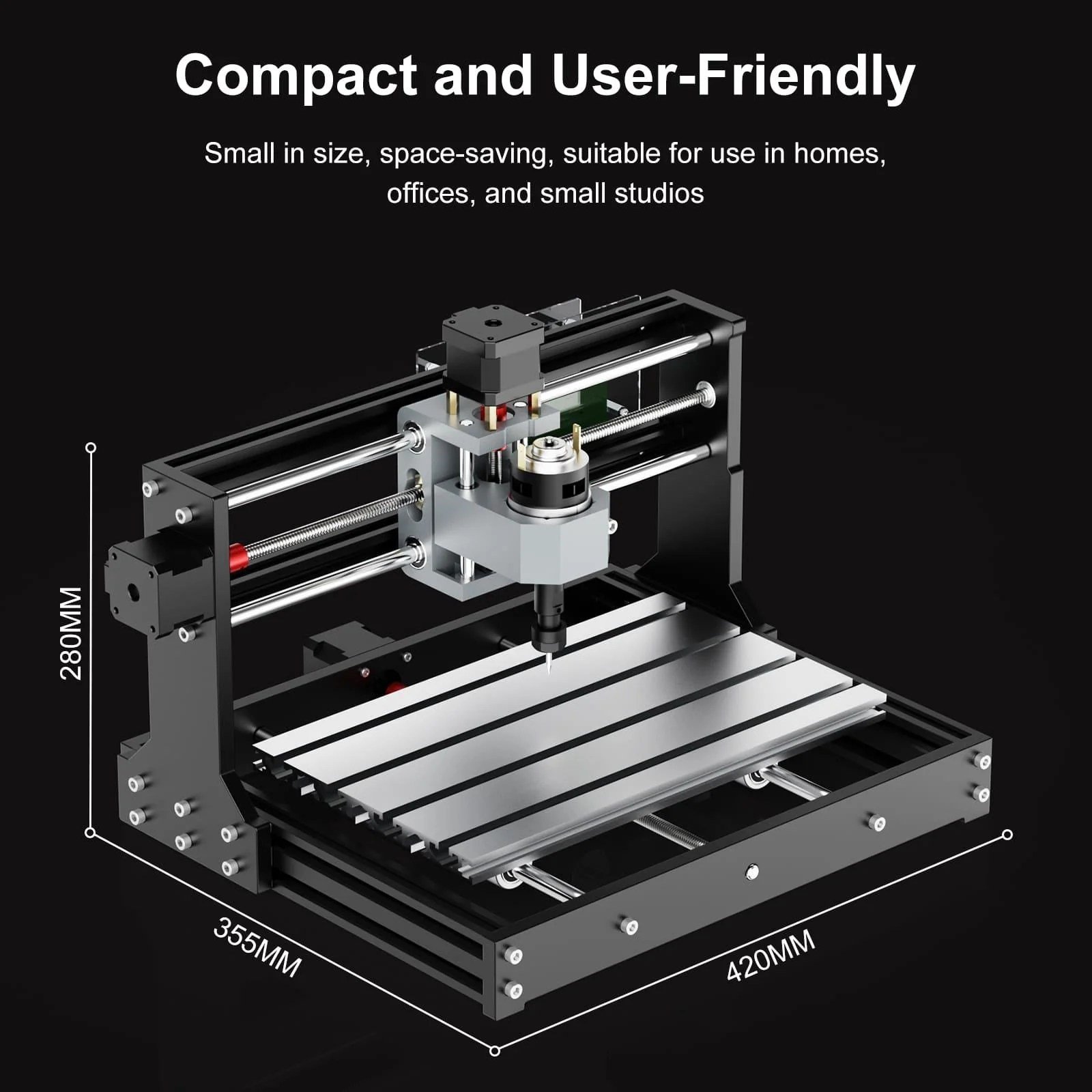 Twotrees-TTC3018-CNC-3D-Router-Cutting-Engraving-Machine-at-best-price-in-Pakistan.jpg TwoTrees TTC 3018S CNC Cutting Engraving Machine DIY Kit - Image 3