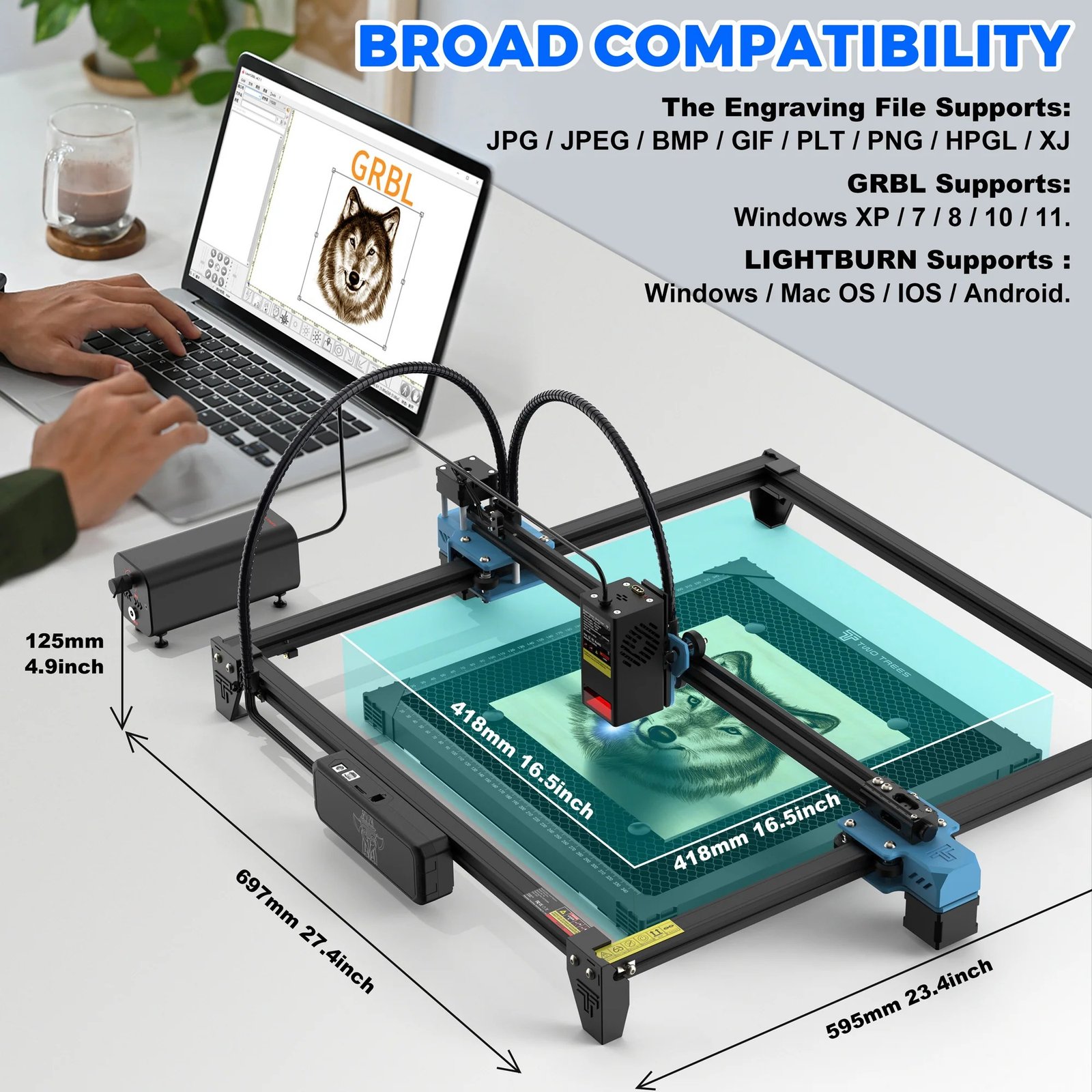 Twotrees-TTS-20-Pro-LASER-Engraving-Machine-Professional-Laser-Marking-Machine-price-in-pakistan.jpg Twotrees TTS-20 Pro 20W Diode LASER Engraving Laser Marking Machine - Image 12