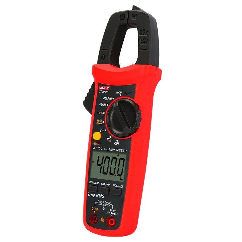 UNI-T-UT203-600V-AC-DC-Voltage-Measure-clamp-meter-digital-True-RMS-digital-Clamp-Multimeter-Resistance-Frequency-in-pakistan.jpg UNI-T UT203+ Digital Clamp Meter AC DC Ammeter Multimeter - Image 4