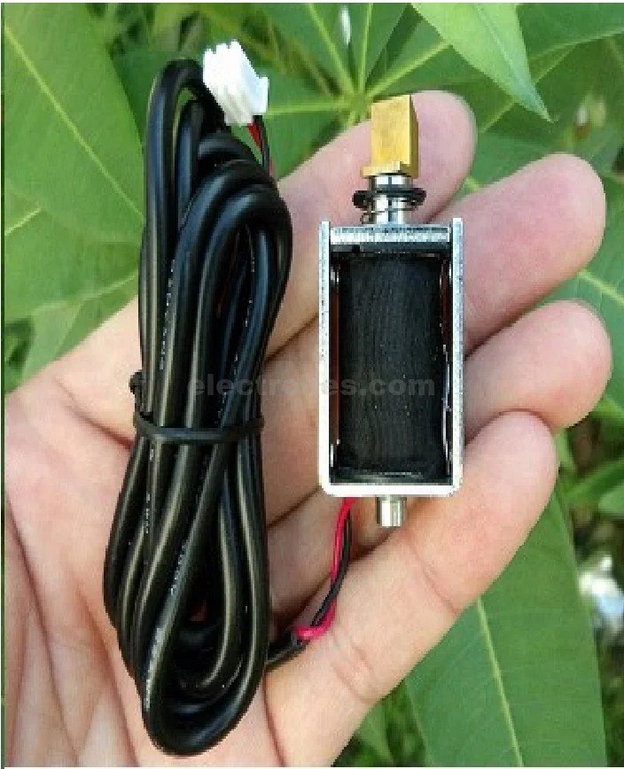 Untitled.jpg Push-pull DC 6-12V Electric door lock electromagnet - Image 3