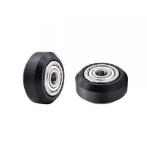 CNC Openbuilds Plastic Wheel POM 625ZZ V-slot Bearing Bore 5mm Passive Round Gear Perlin Wheel Pulley 3D Printer Parts