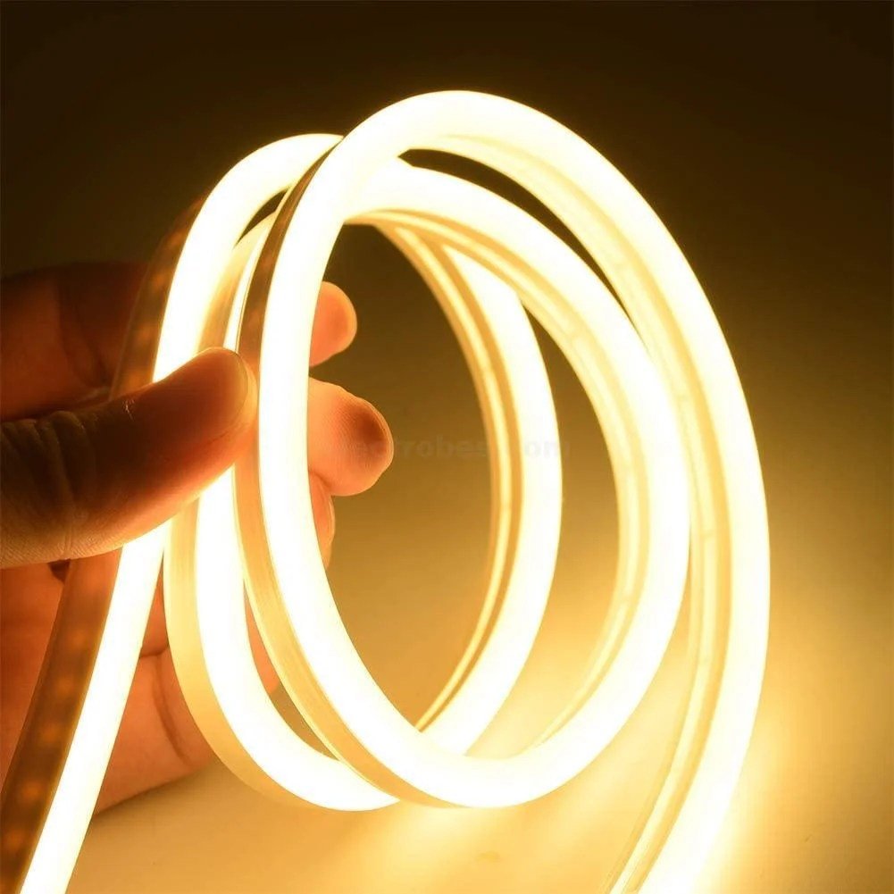 WARM-WHITE.jpeg Neon Flexible LED Light Strip IP65 (100 LED/1m 5m roll) 12V DC - Image 5