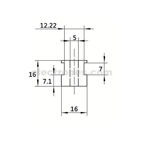 WINSINN-GT2-Pulley-20-Teeth-5mm-bore-6mm-Width-20T-Timing-Belt-Pulley-Wheel-Aluminum-for-3D-Printer-Pack-of-5Pcs-0-0.jpg GT2 16 Teeth 5mm Bore Timing Aluminum Pulley for 3D Printer - Image 2