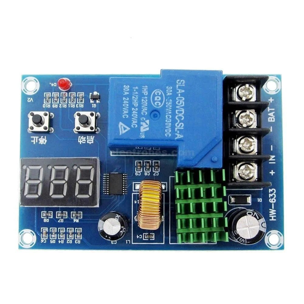 XH-M604-Li-BATTERY-CHARGER-CONTROL-MODULE.jpg HW-633 Lithium Battery Protection Module Board for 12-24V Storage Battery - Image 2