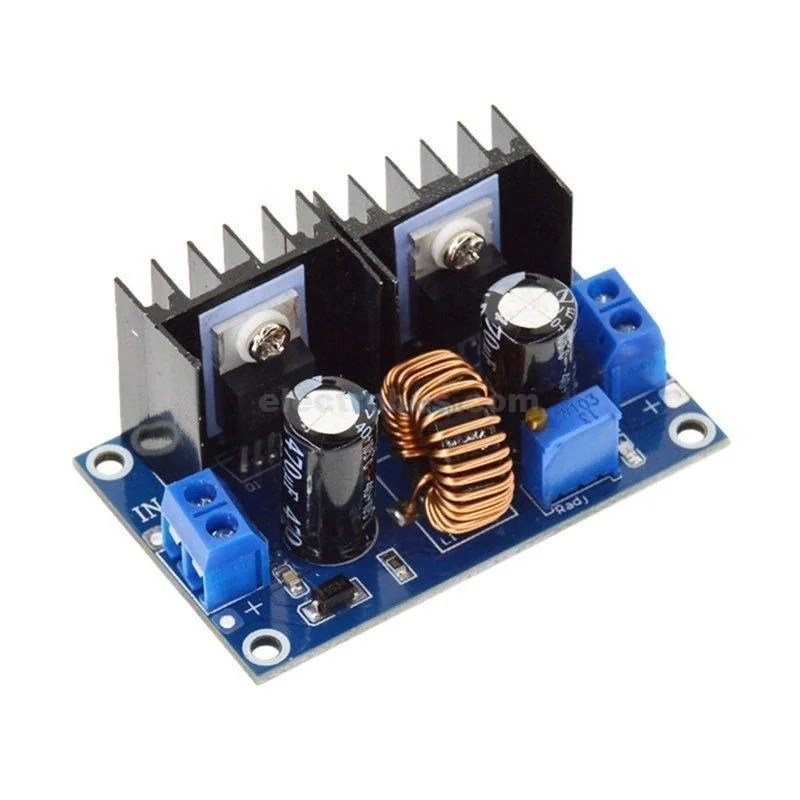 XL4016-1.jpg XL4016 PWM Adjustable 4-36V To 1.25-36V Step-Down Board Module Max 8A 200W DC-DC Step Down Buck Converter Power Supply