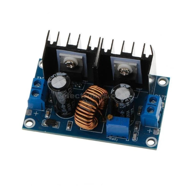 XL4016-PWM-Adjustable-4-36V-To-1.25-36V.jpeg XL4016 PWM Adjustable 4-36V To 1.25-36V Step-Down Board Module Max 8A 200W DC-DC Step Down Buck Converter Power Supply - Image 2