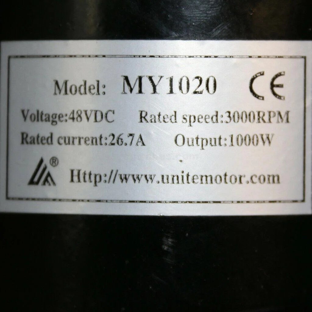 ZY1020-EVO-Brush-Controller-48V-36V-1000W-Pedal-Electric-Motor-Kit-in-pakistan-4.jpg MY1020 ZY1020 48 Volt 1000 Watt 3000RPM Brush Motor Electric Motor with Speed Controller and Pedal Trottle - Image 5