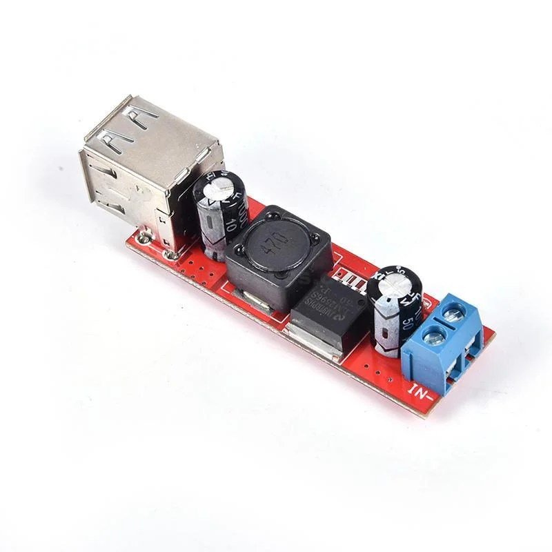 a4f81b3ca243f94d510ef65eb2511c747906afc2_original.jpeg LM2596 DC 6V-40V To 5V 3A Double USB Charge DC-DC Step-down Converter Module - Image 5