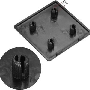 ABS Plastic End Cap Cover for Aluminum Extrusion Profile 4040 Dual Slot of 20mm
