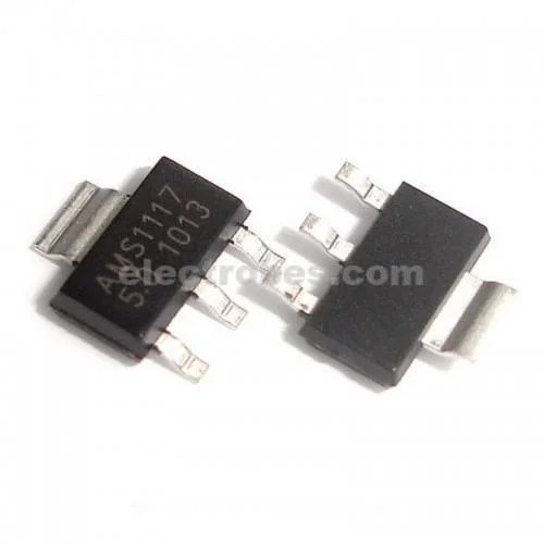 ams1117-50-500x500-1.jpg AMS1117 5V SMD Voltage Regulator SOT-223