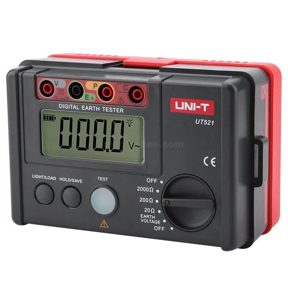 b781bfa61fc2c555e02e379fc6d25071.jpg UNI-T UT521 Earth Resistance Tester Digital Meter - Image 4