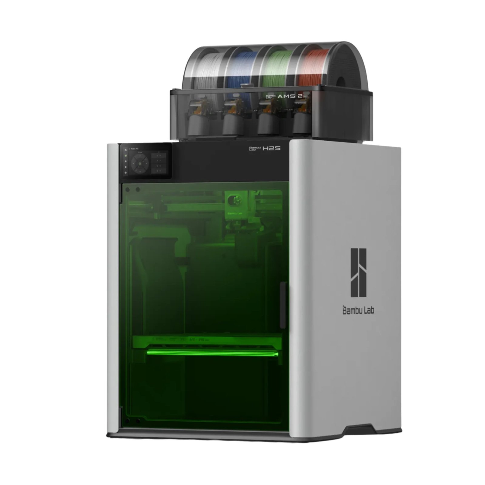 bambu-lab-h2s-combo-with-ams-fdm-3d-printer-16-color-printing-option-built-in-camera-upto-20000-mm-sc2b2-acceleration-at-best-price-in-pakistan.jpg Bambu Lab H2S Combo with AMS 2 FDM 3D Printer 16-color printing option, Built-in camera, Upto 20000 mm/s² Acceleration - Image 3
