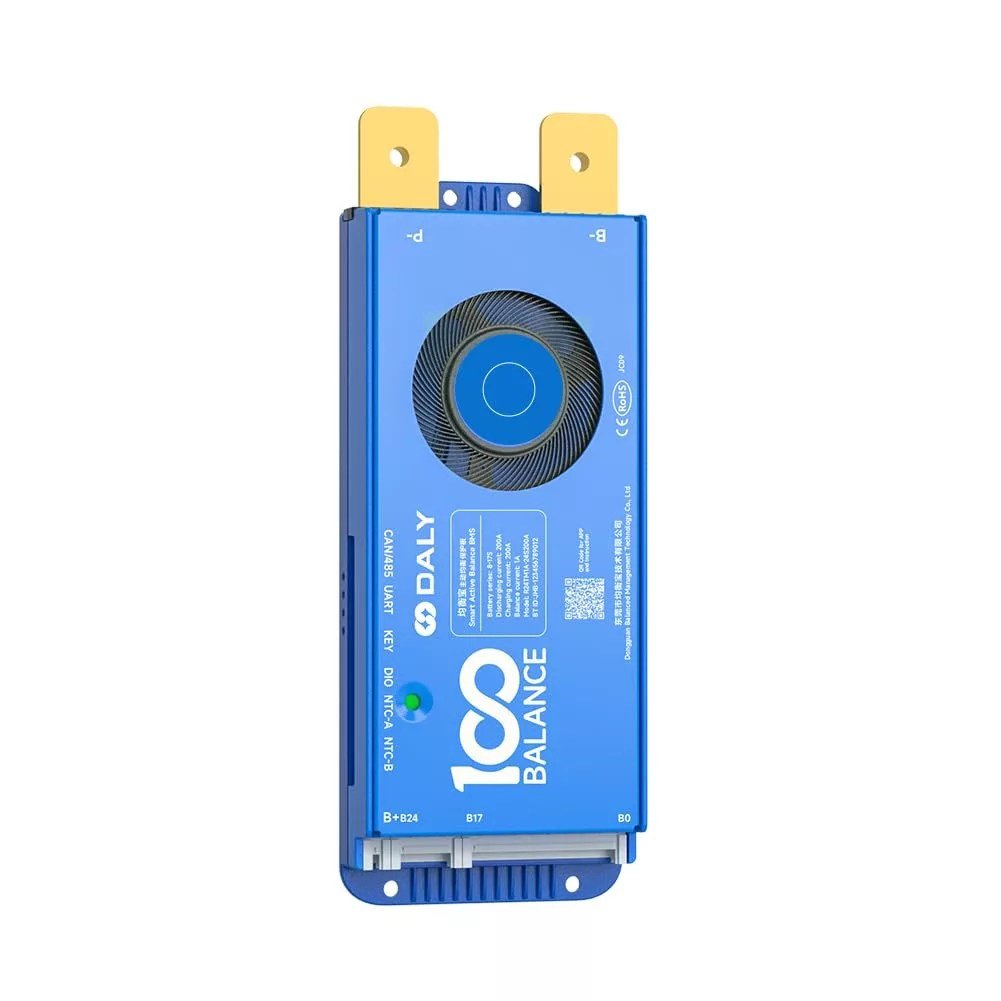 battery-management-system-daly-200a-8-24s-24-72v-bms-with-1a-active-balancer-and-built-in-bluetooth-for-lithium-lfp-lto-battery-pack.jpg DALY 200A 8S-24S Smart BMS with UART, RS485, CAN Port and 1A Active Balancer with Build-in Bluetooth