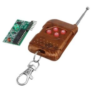 4 Channel NIC2262/2272 Wireless Remote Control with Receiver Module