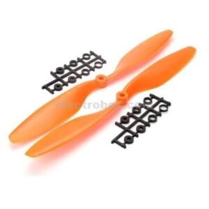 1045 Propeller Pair CW/CCW 10 inch 10×4.5 For RC Drone FPV Multi Rotor – Orange