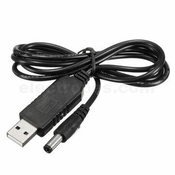 db1e0a6c-b140-184e-e470-41d0655a1f44.jpg 5V DC To 12V DC USB Power Cable Data Adapter Charger Plug Boost Converter