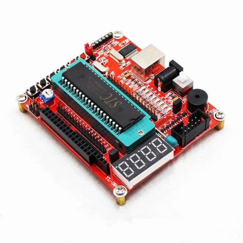 dev-board-in-pakistan.jpg Atmel 8051 AT89C51 89C52 89S51 89S52 Microcontroller Development Board