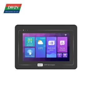 DWIN 7.0inch IPS TFT, Capacitive Touch, RGB Interface, IPS TFT 1024×600 250nit lCD Display With Case, DMG10600T070_A5WTC