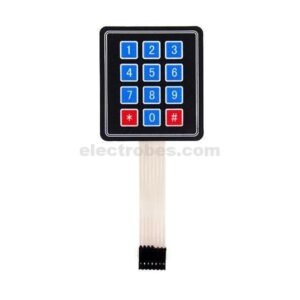 3×4 12 Key Matrix Membrane Switch Keypad Keyboard
