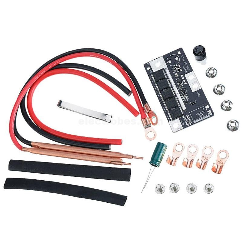 e7933f932367a7841fdb17a48beee431.jpg 12V Spot Welder DIY Portable Spot Welding Storage Machine Circuit Board - Image 3
