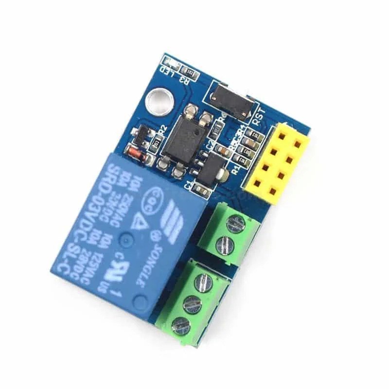 esp8266_esp-01_relay_4.jpg Single Channel ESP8266 ESP-01S WiFi Controlled Relay Module Smart Home Mobile APP Remote Control Switch - Image 2